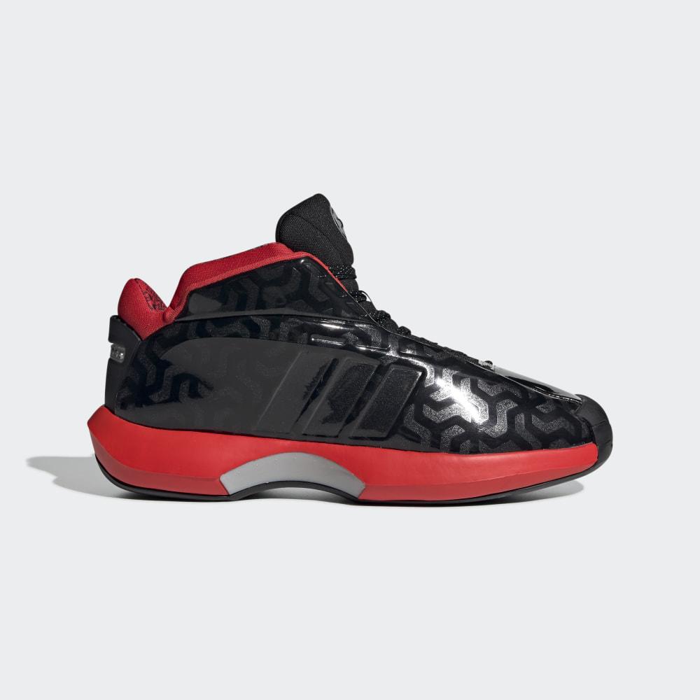 Adidasi Baschet Adidas Crazy 1 Star Wars Darth Vader Barbati Romania - Negrii/Argintii Metal/Rosii E
